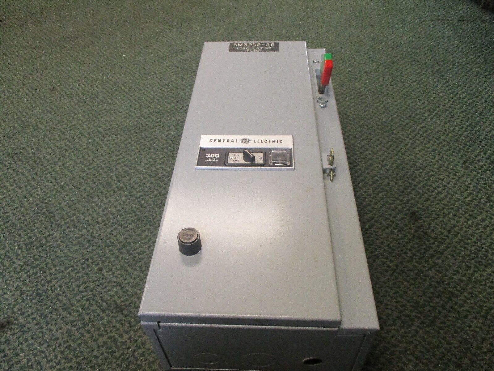 GE Fusible Size 0 Combination CR08B1**DCN 115-120V Coil "No Heaters" Used