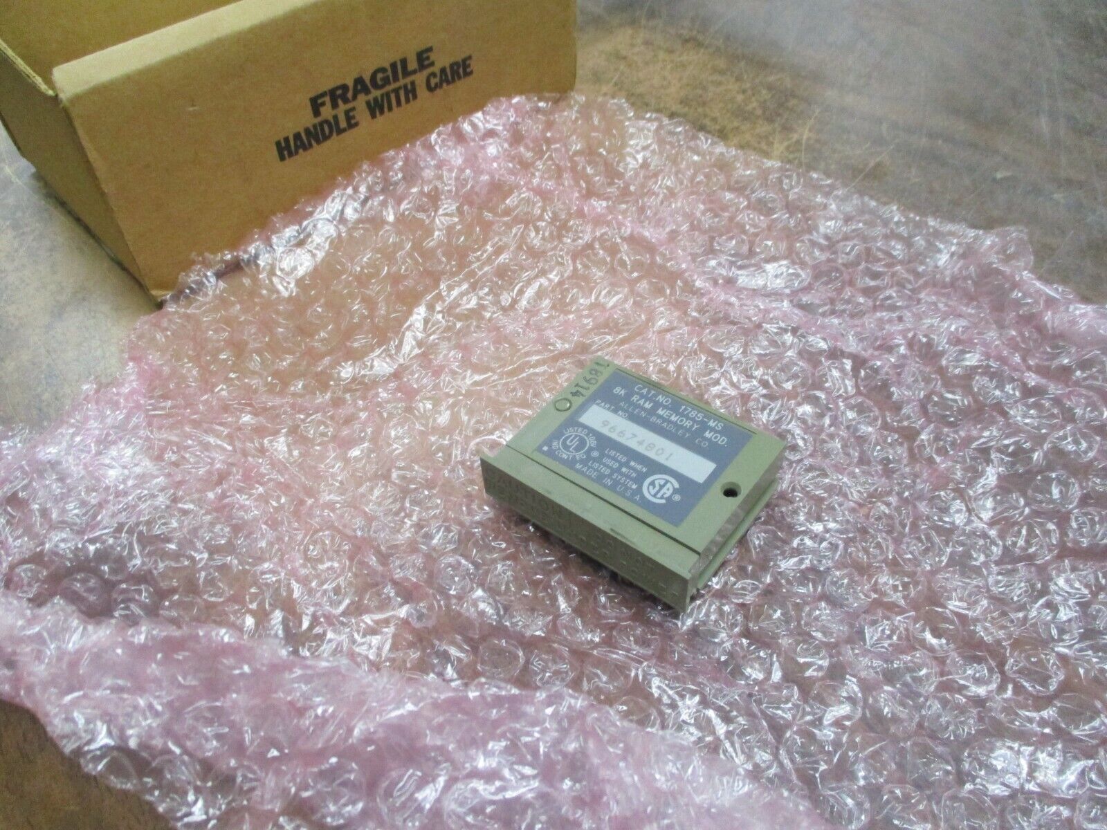 Allen-Bradley 8K RAM Memory Module 1785MS New Surplus