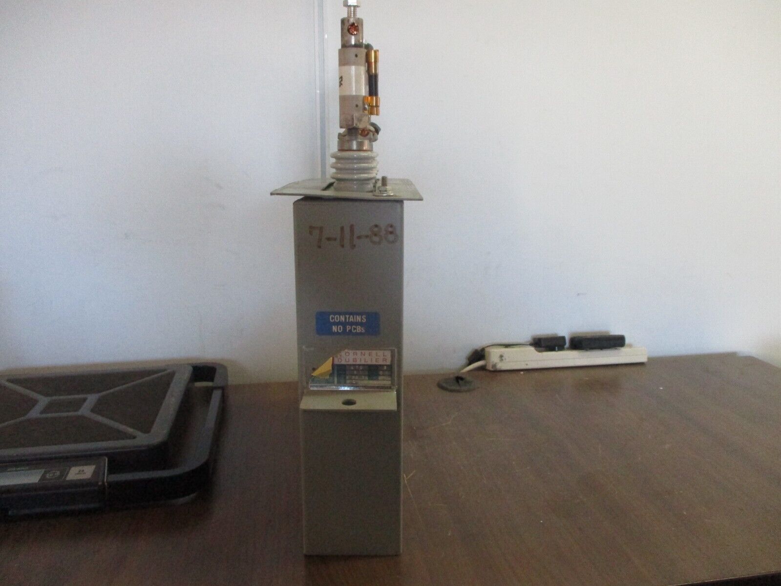 FPE Cornell Dubilier Capacitor ICS0050F33 50 kVAR 480V 3Ph 60Hz Used