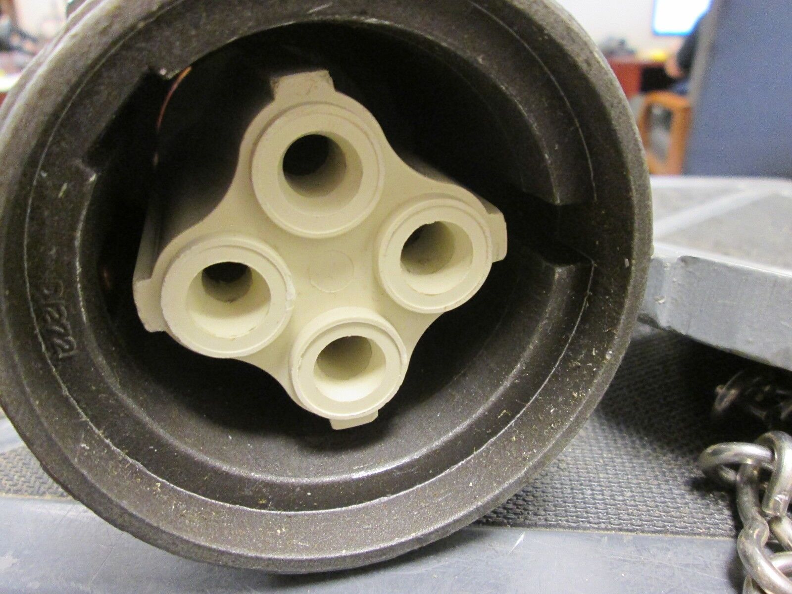 RussellStoll Receptacle 7324-78 60A 600V 3P 4W Used