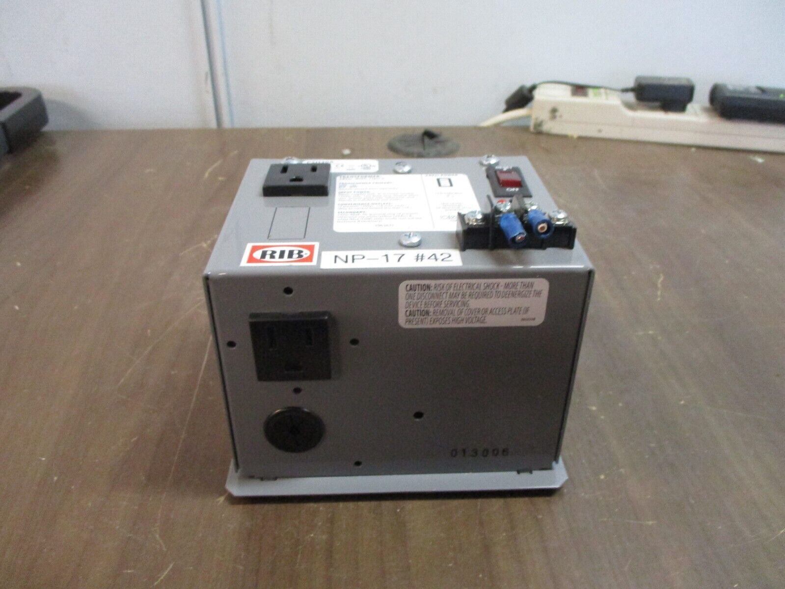 Functional Devices Inc. RIB Power Supply PSH40A 40VA Pri: 120V Sec: 24V Used