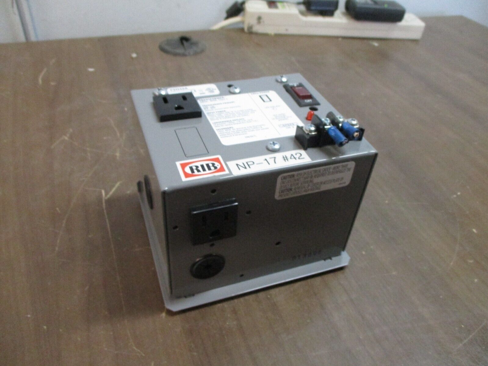 Functional Devices Inc. RIB Power Supply PSH40A 40VA Pri: 120V Sec: 24V Used