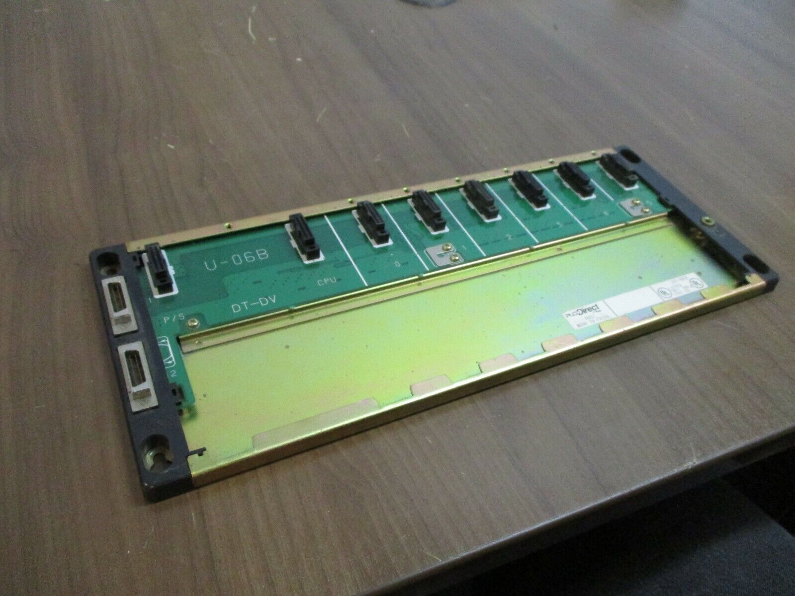 PLC Direct PLC Expansion Rack U-06B 5-Slot + CPU Used