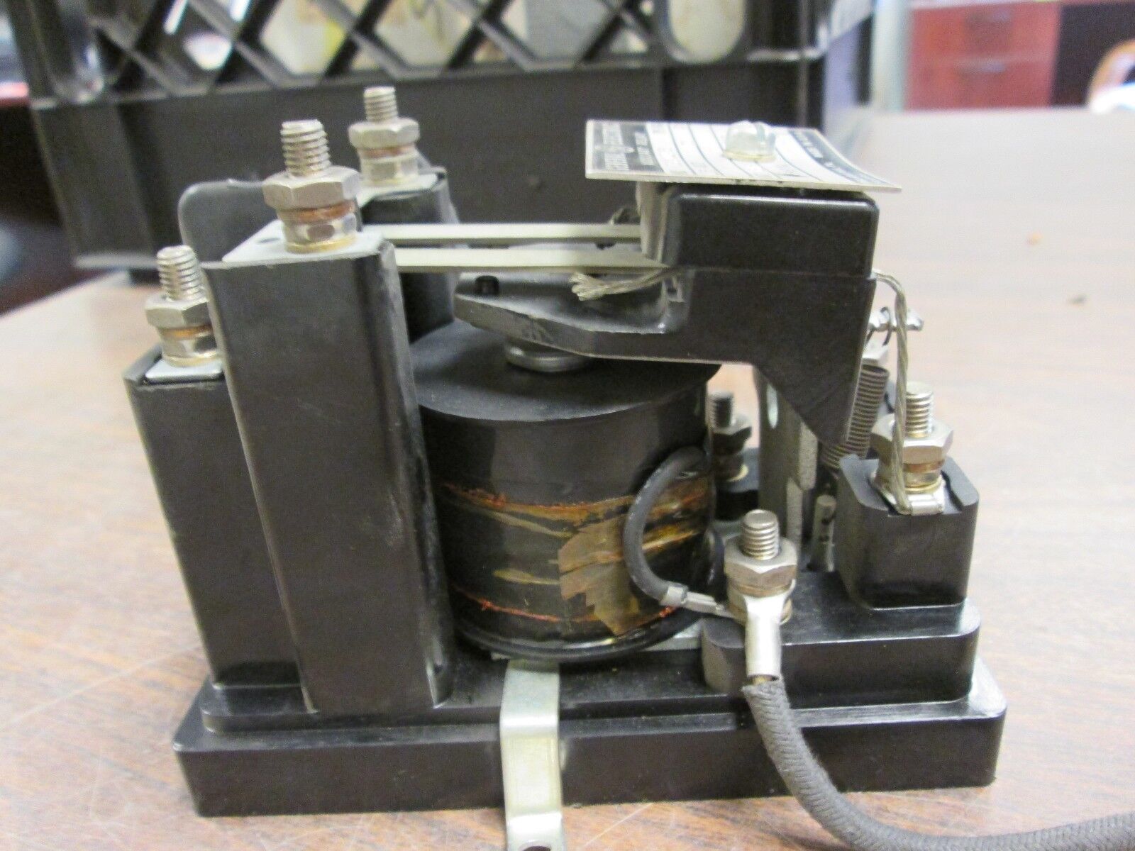 GE Auxiliary Relay 12HGA11K52 125VDC Used