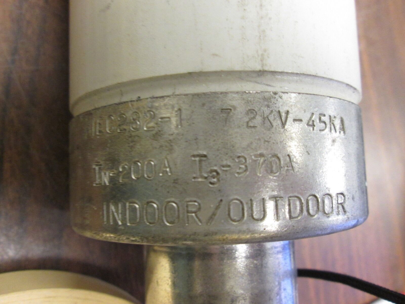 GEC Alsthom Fuse DSLBX 200A 7.2KV *Dented Top* Used