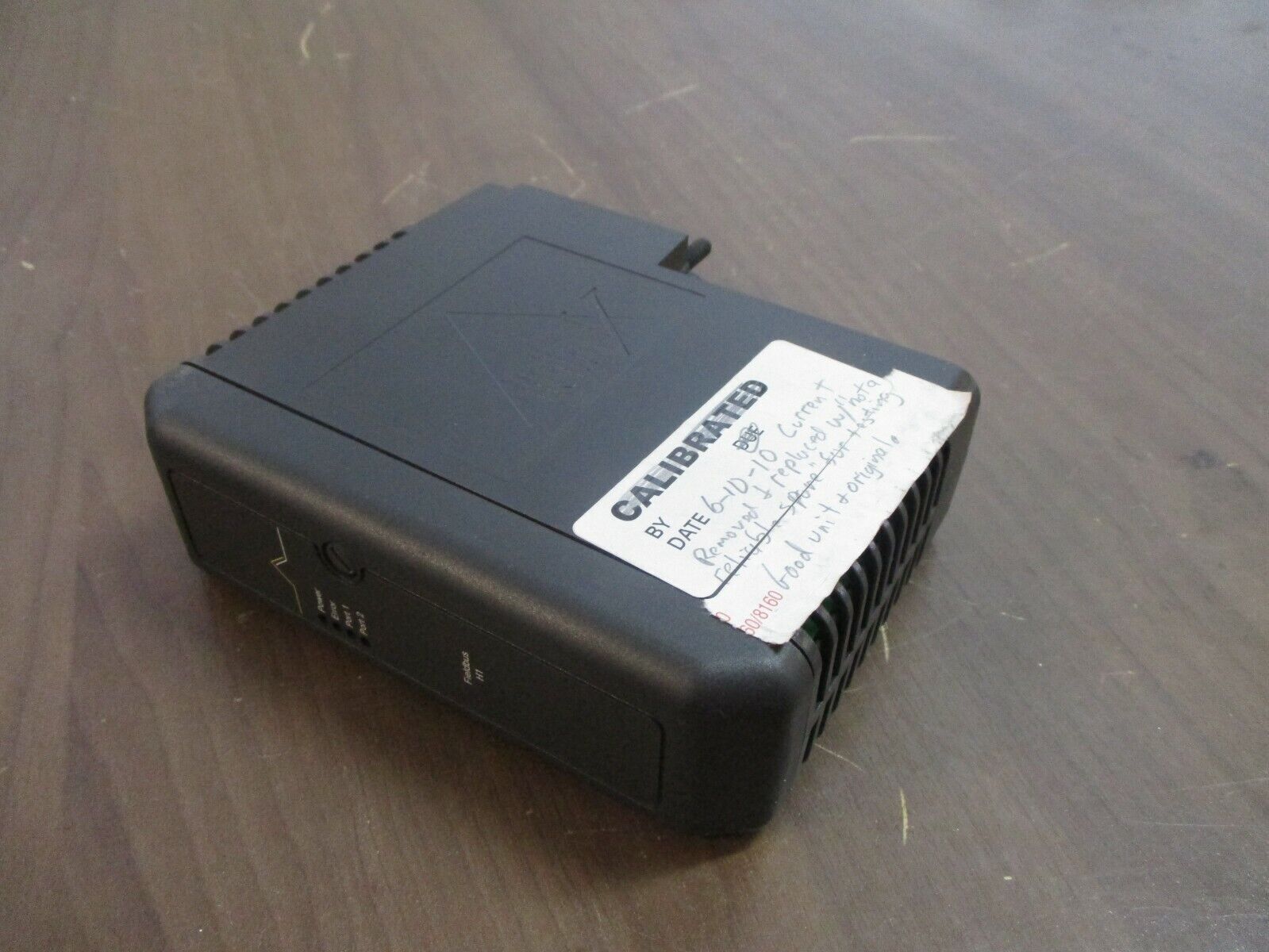 Fisher-Rosemount KJ3004X1-BA1 Fieldbus H1 Module 12P1064X092 Rev. K Used