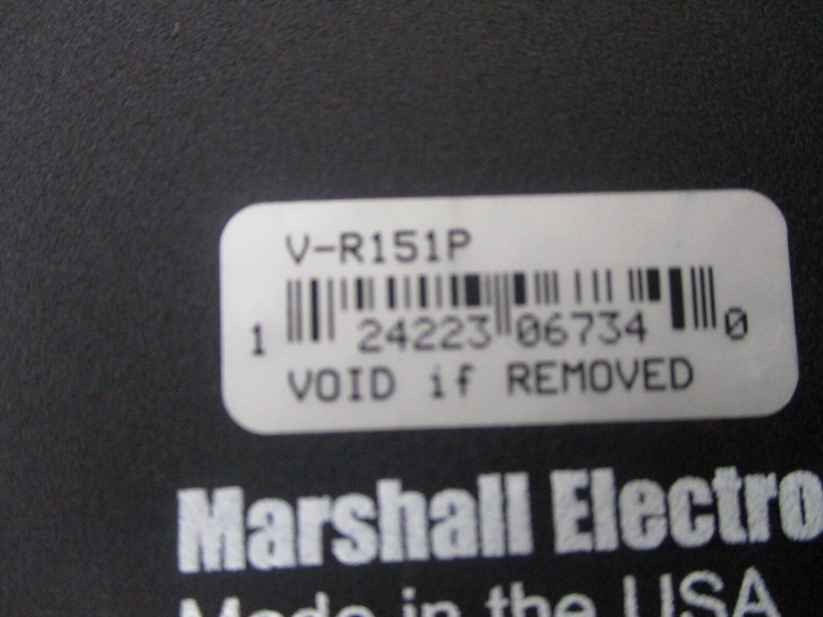 Marshall Rack Mount LCD Monitor V-R151P Used