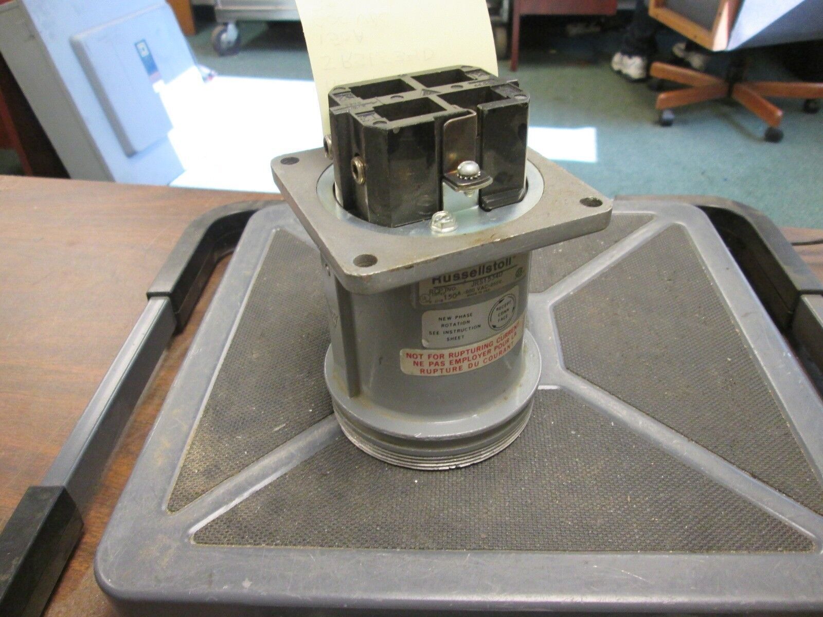 RussellStoll Receptacle JRS1534D 150A 600VAC 3P 4W