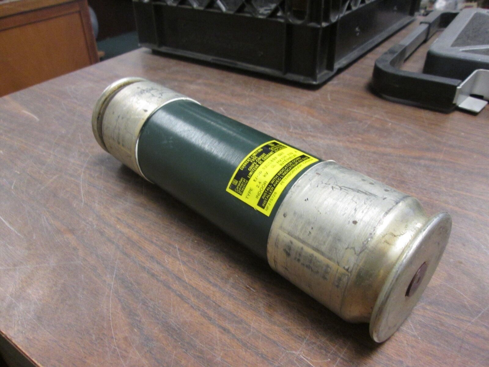 Canadian GE EJ-2D Fuse 328L492 G23 2.4/4.8KV 130A Used