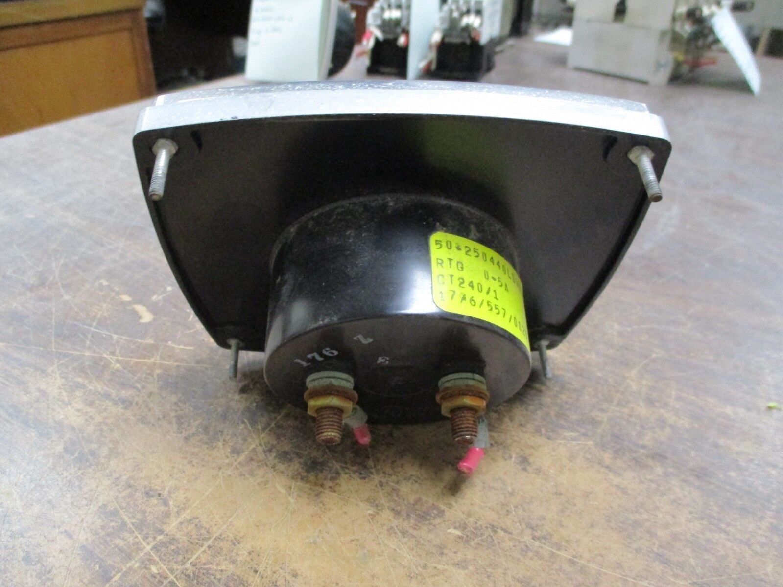 GE AC Ammeter 50-250440LSVB1 Range: 0-1.2KA Used