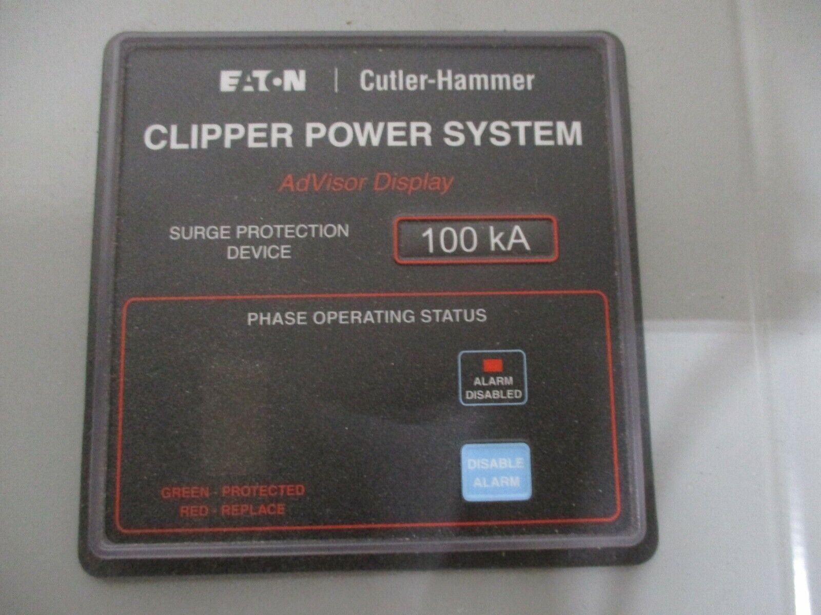 Eaton Clipper Power System Visor CPS100240DAK 240V 3Ph 50/60Hz 3W+G New Surplus