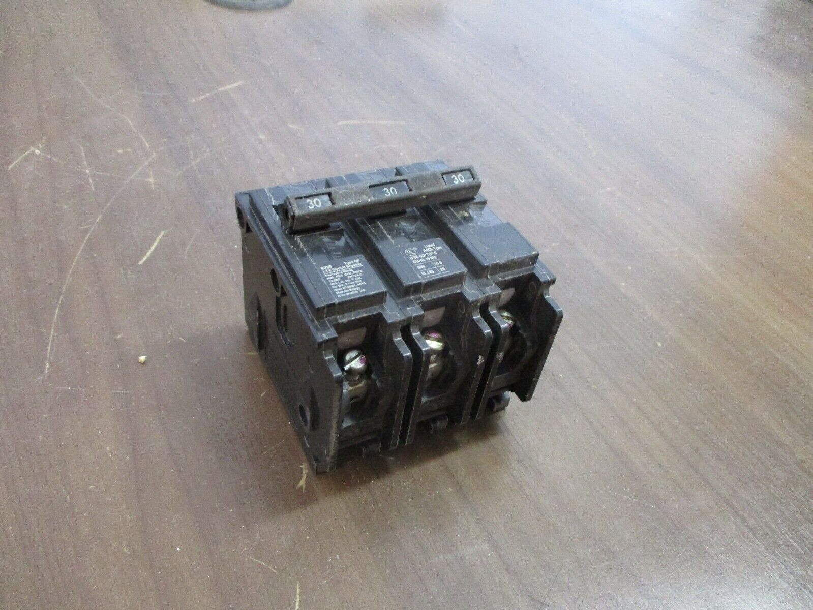 ITE QP Clip-On Circuit Breaker Q330 30A 240V 3P Used