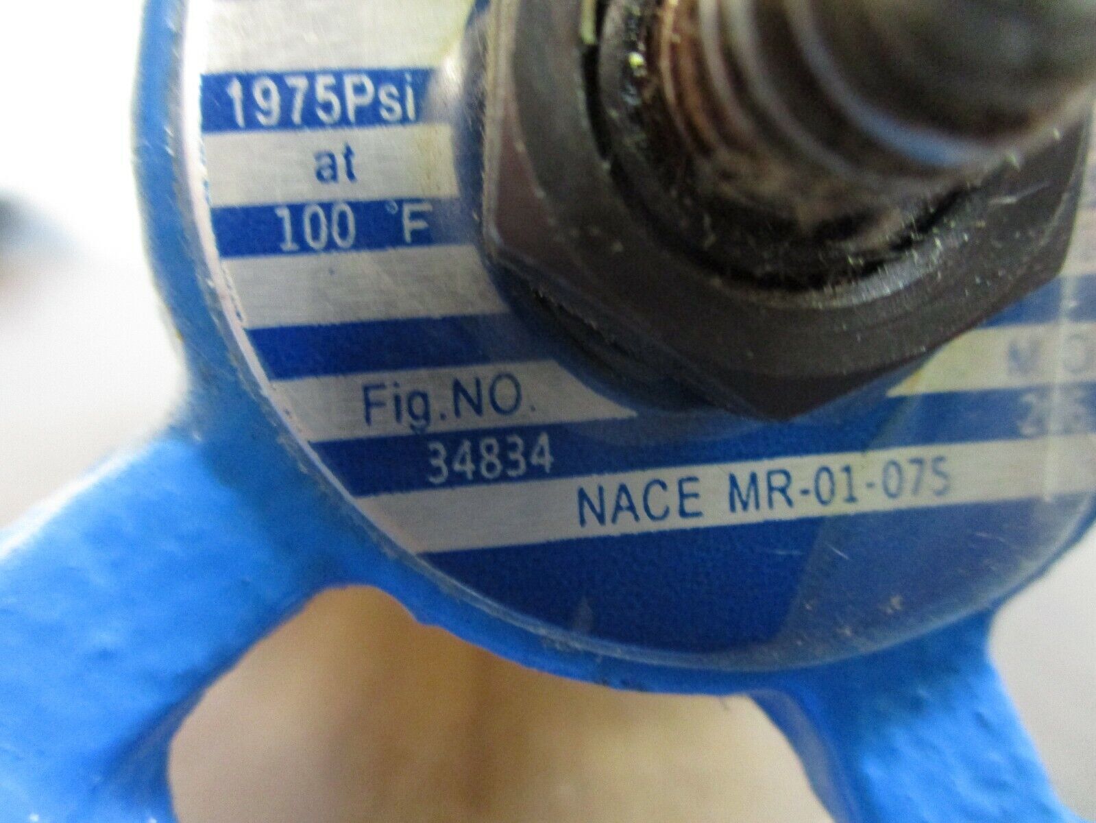 Sharpe Gate Valve 34834 Size: 3/4" 1975PSI @ 100° F Used