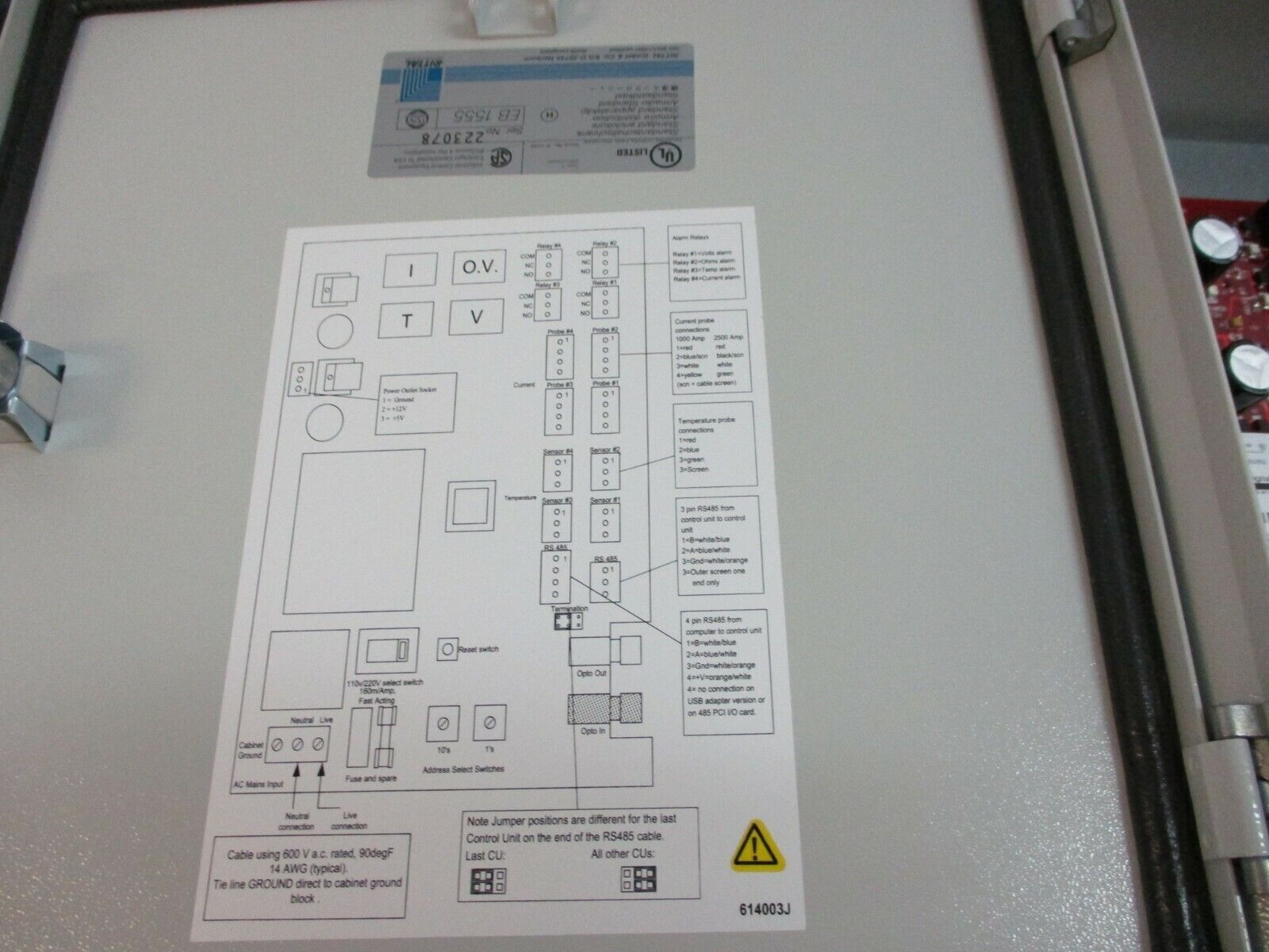 Rittal Nema 4 Enclosure EB 1555 Size: 300x300x120mm New Surplus