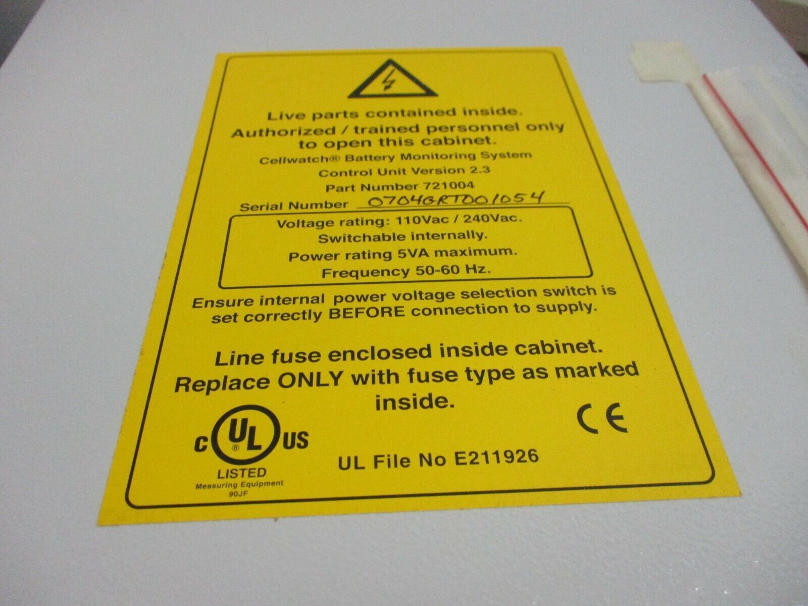 Rittal Nema 4 Enclosure EB 1555 Size: 300x300x120mm New Surplus