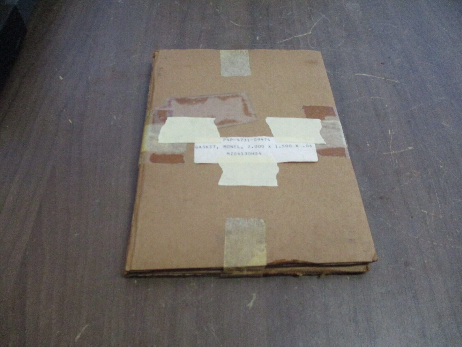 Misc. Brand Monel Gasket P4P-4731-09474 Size: 2.0 x 1.5 x 0.06 New Surplus