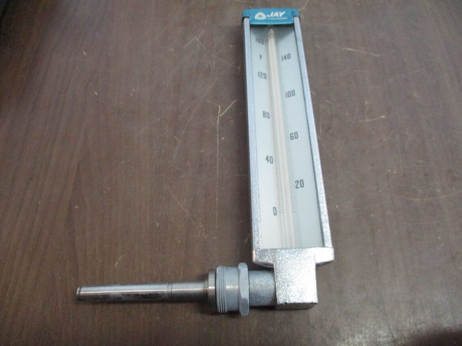 Jay Cincinnati Thermometer CPF-4663-1 Range: 0-160° F *No Box* New Surplus
