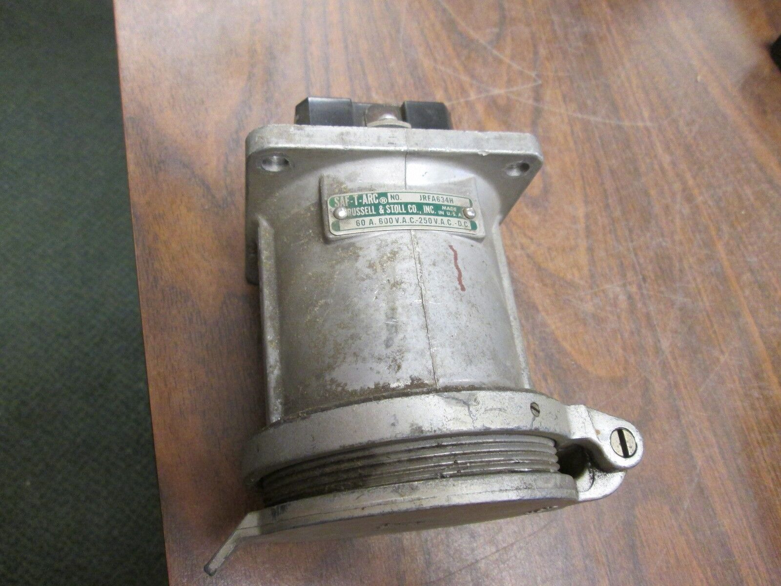 Russell Receptacle JRFA634H 60A 600V Used