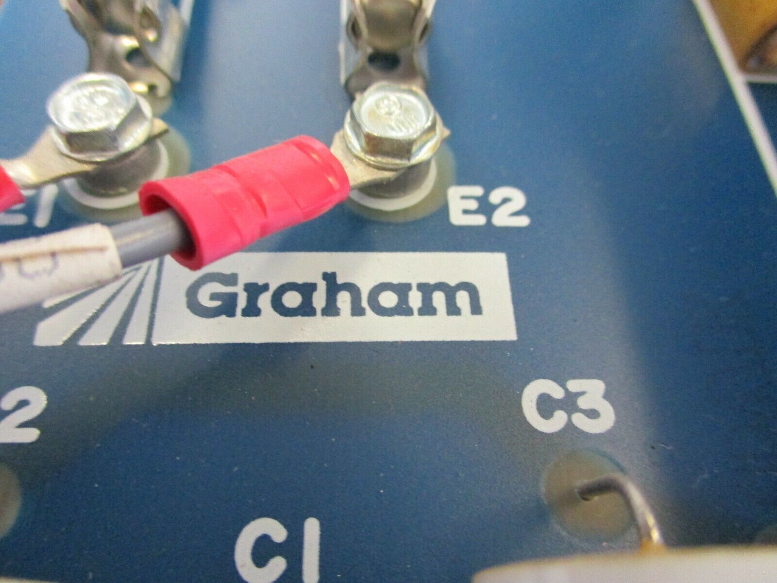 Graham Power Board Control PCB 02-7610-38 Rev. C Used