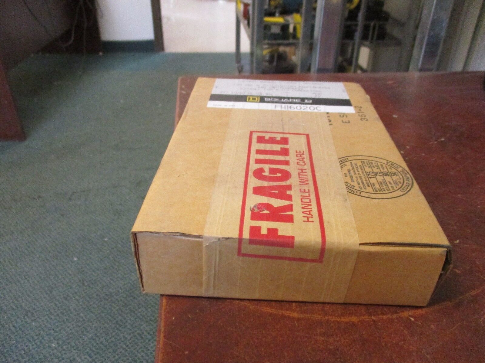 Square D Circuit Breaker FH16020C 20A 277V 1P New Surplus