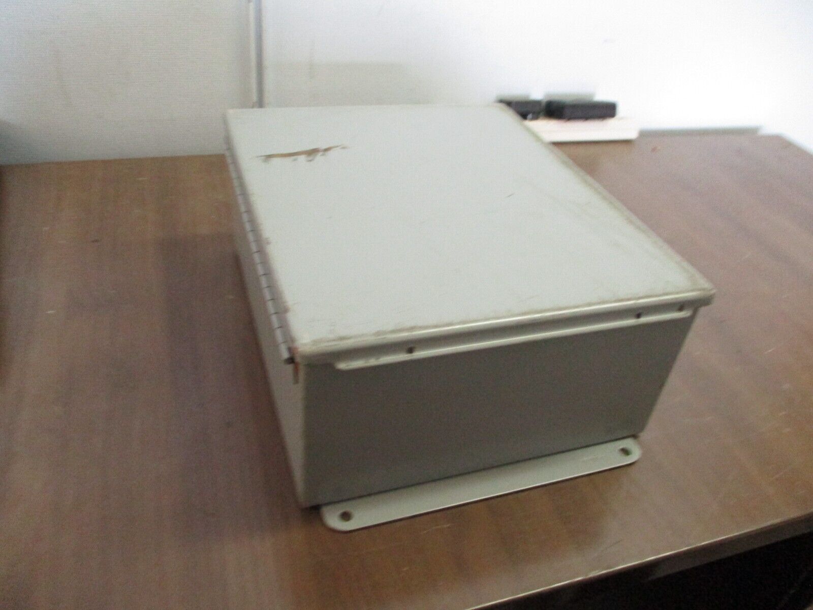 Hoffman Type 12, 13 Enclosure A-1210CH Size: 12x10x5" Used