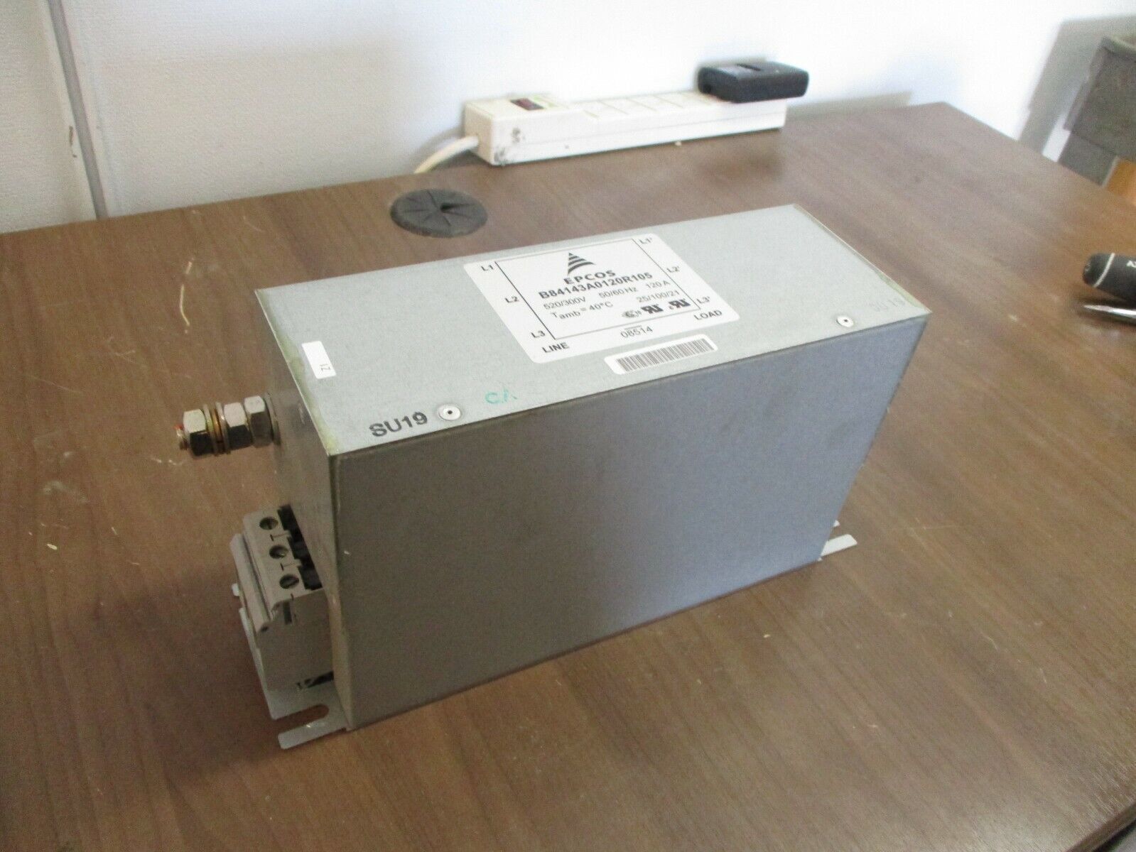 Epcos Line Filter B84143A0120R105 520/300V 50/60Hz 120A Used