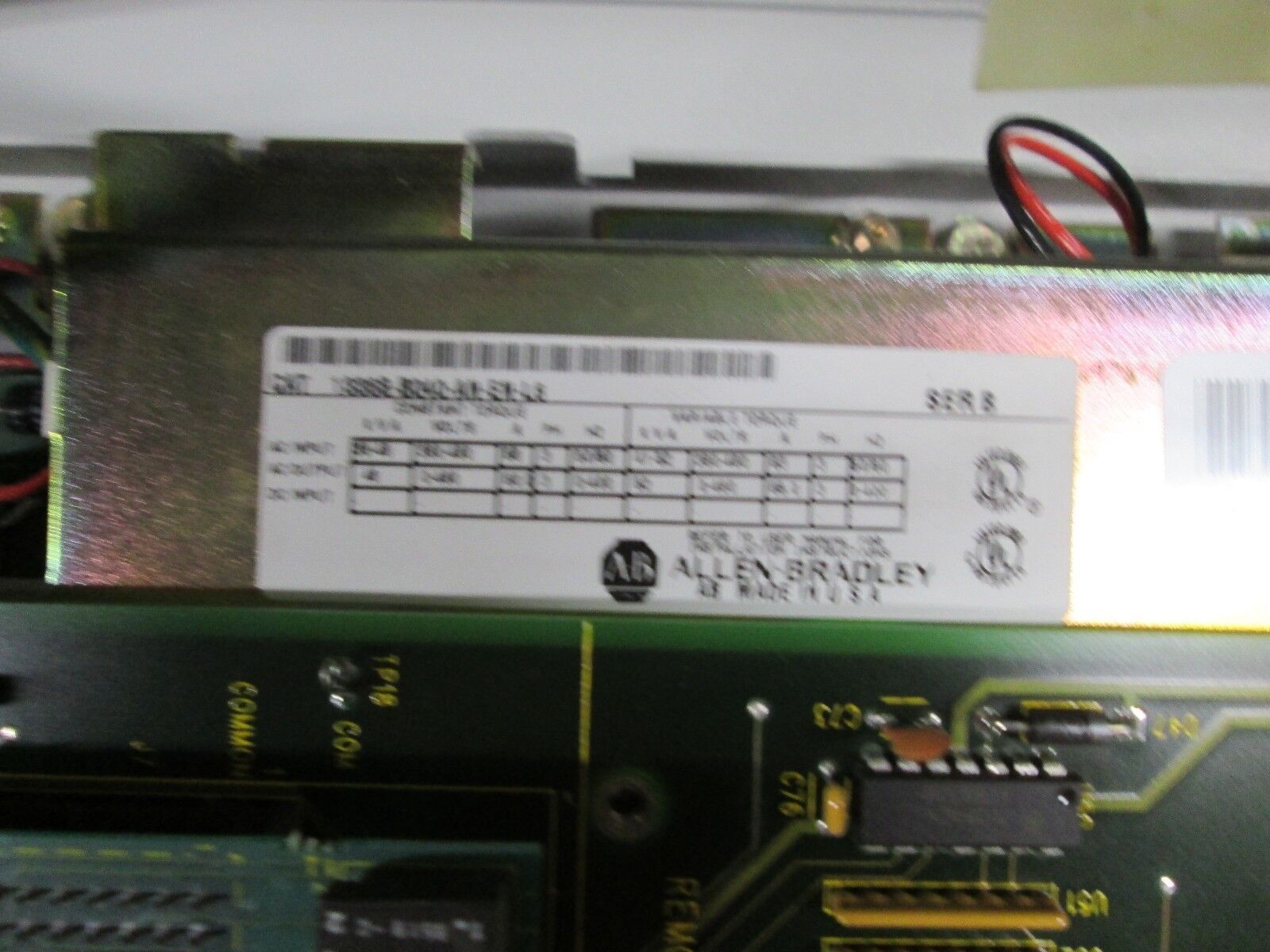 Allen-Bradley 1336 Plus AC Drive w/ Bypass 1336S-B040-AN-EN-L6 40HP 3Ph Used