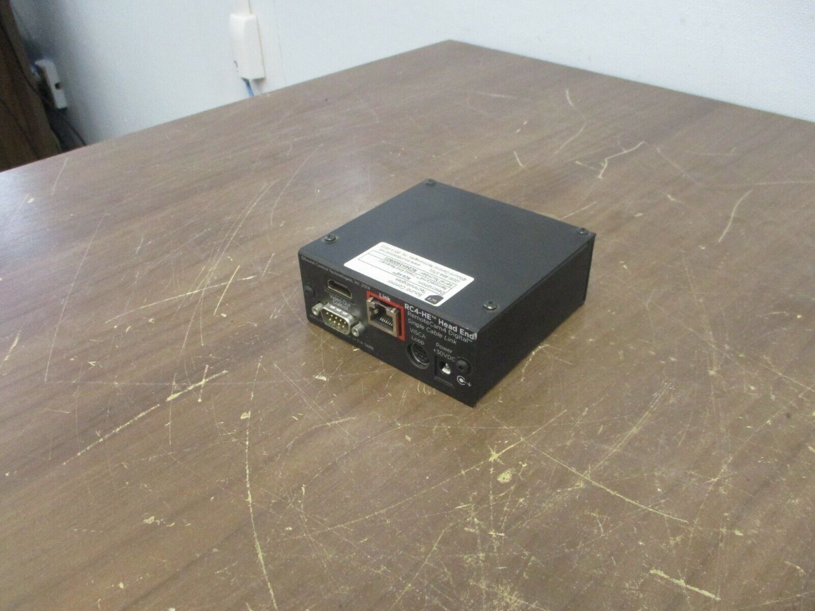 Sound Control Technologies RemoteCam4 Head End Receiver RC4-HE Cisco Compatible