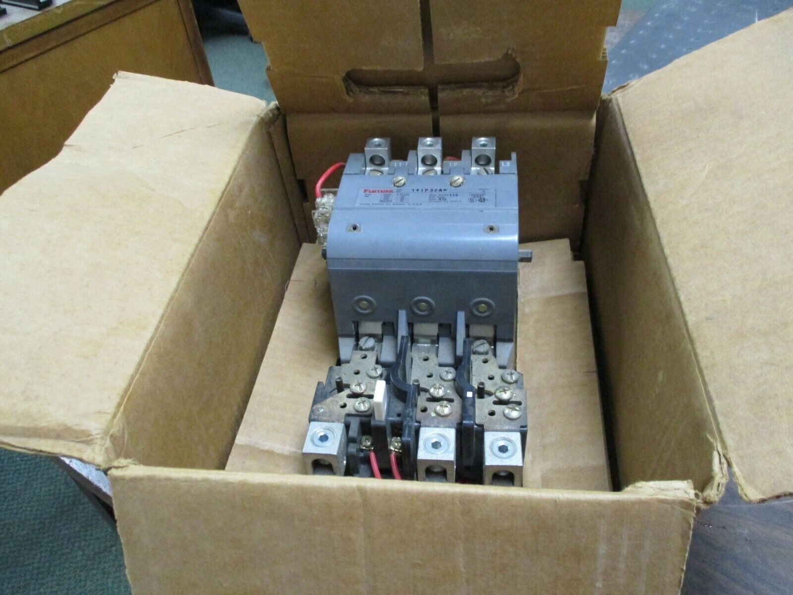 Furnas Size 3-1/2 Starter 14IP32AA 110-120/220-240V Coil 3Ph 3P New Surplus