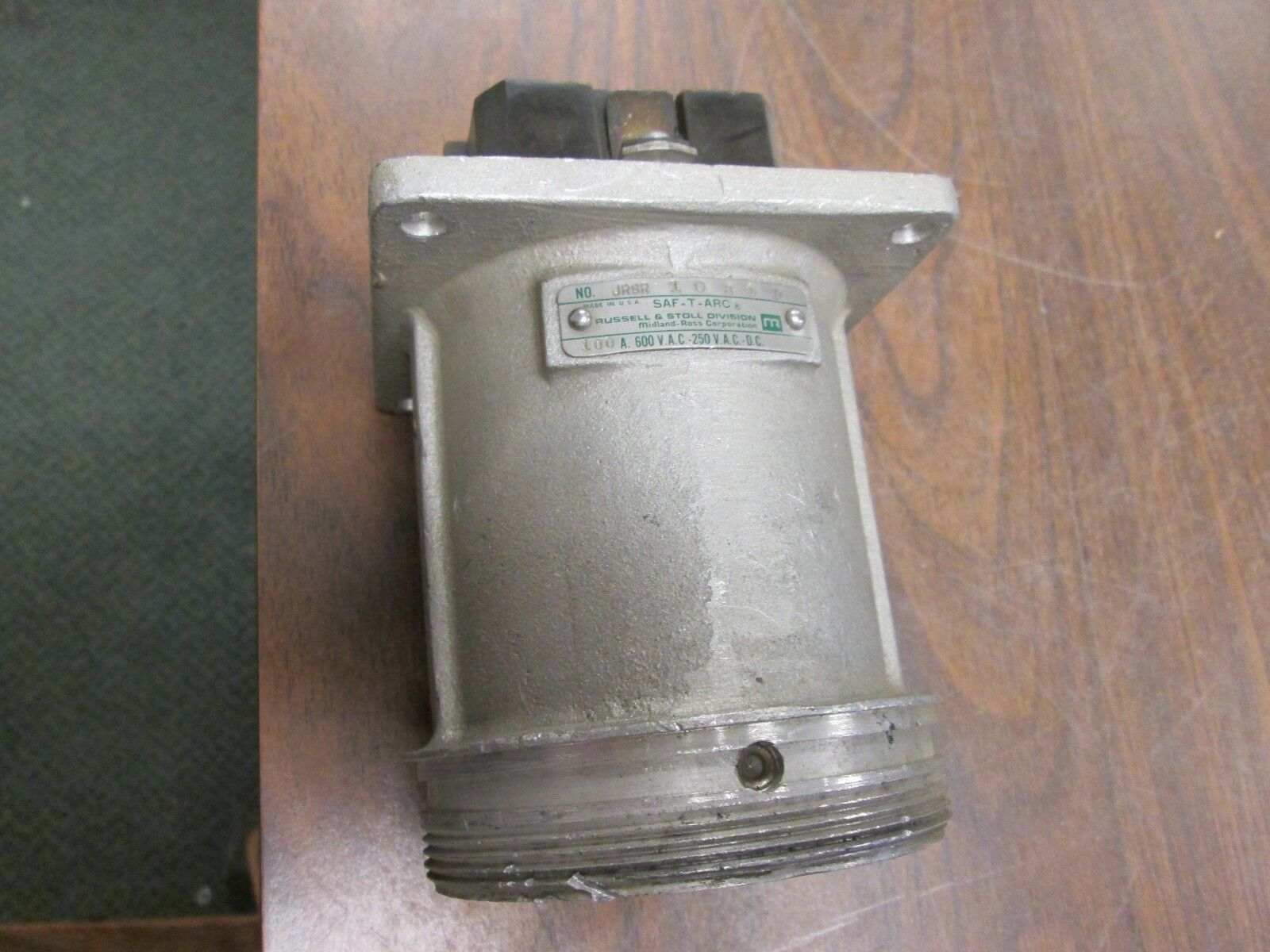 Russell Receptacle JRSR1034H 100A 600V 3P 4W Used