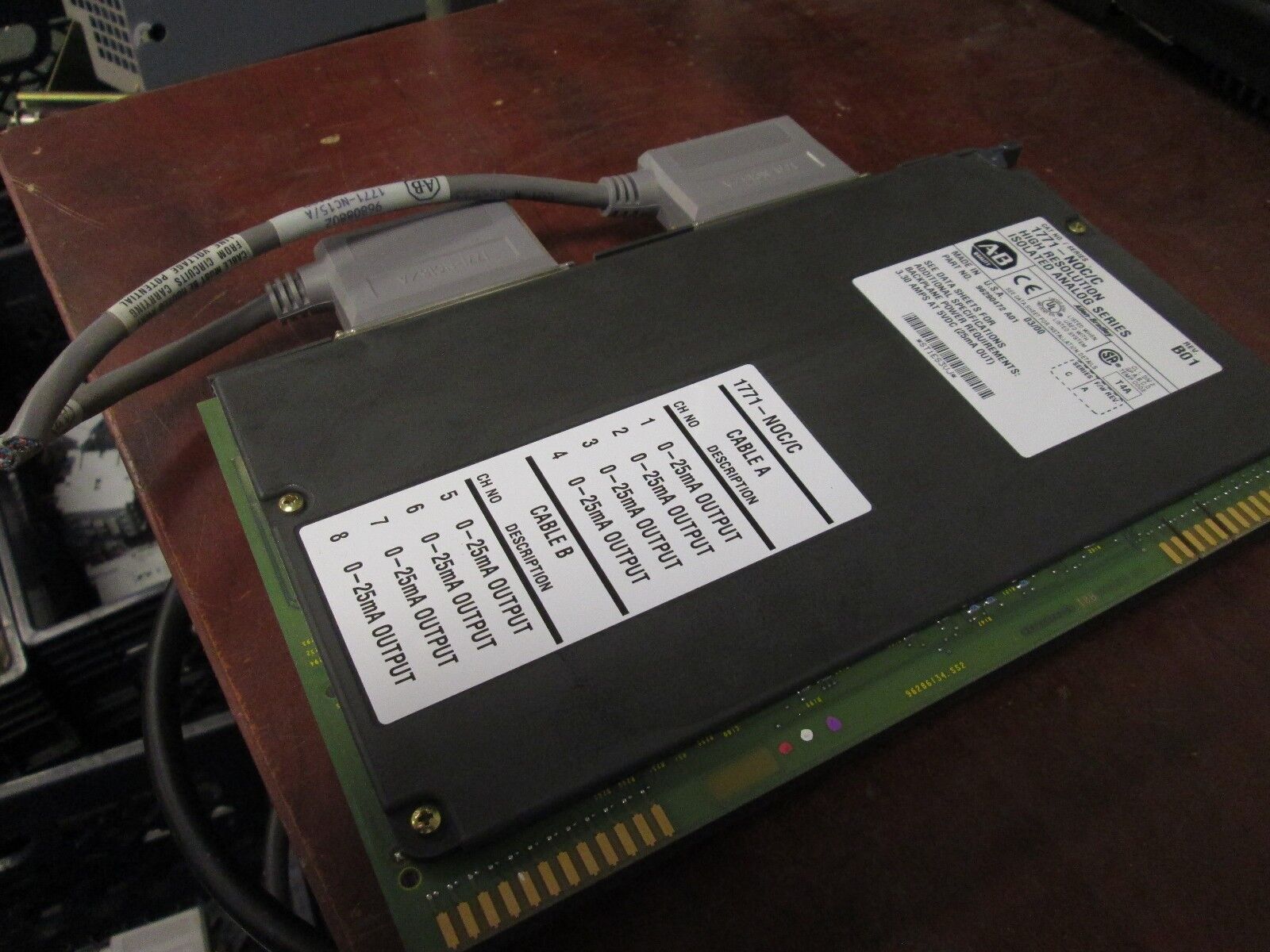 Allen-Bradley High Resolution Isolated Analog Series 1771-NOC/C Series C Used