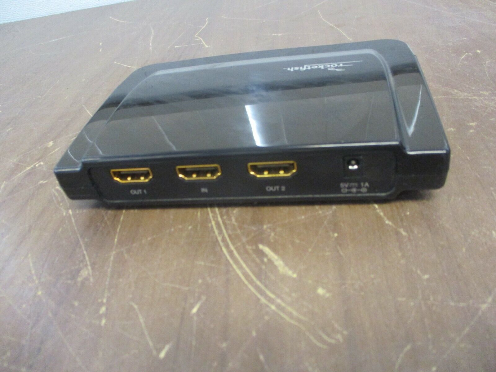 Rocketfish HDMI Splitter RF-G1182 1 In 2 Out Power: 5V, 1A Used