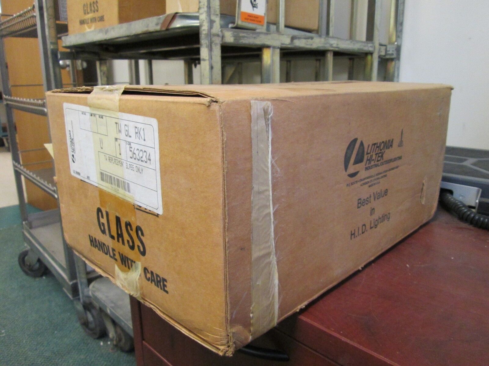 Lithonia TW Replacement Glass TW GL RK1 New Surplus
