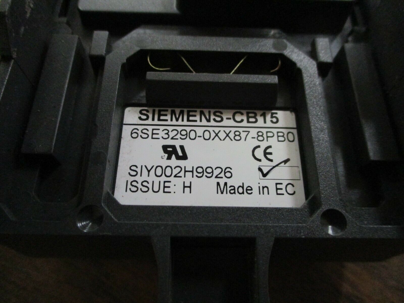 Siemens CB15 Profibus Interface 6SE3290-0XX87-8PB0 Used