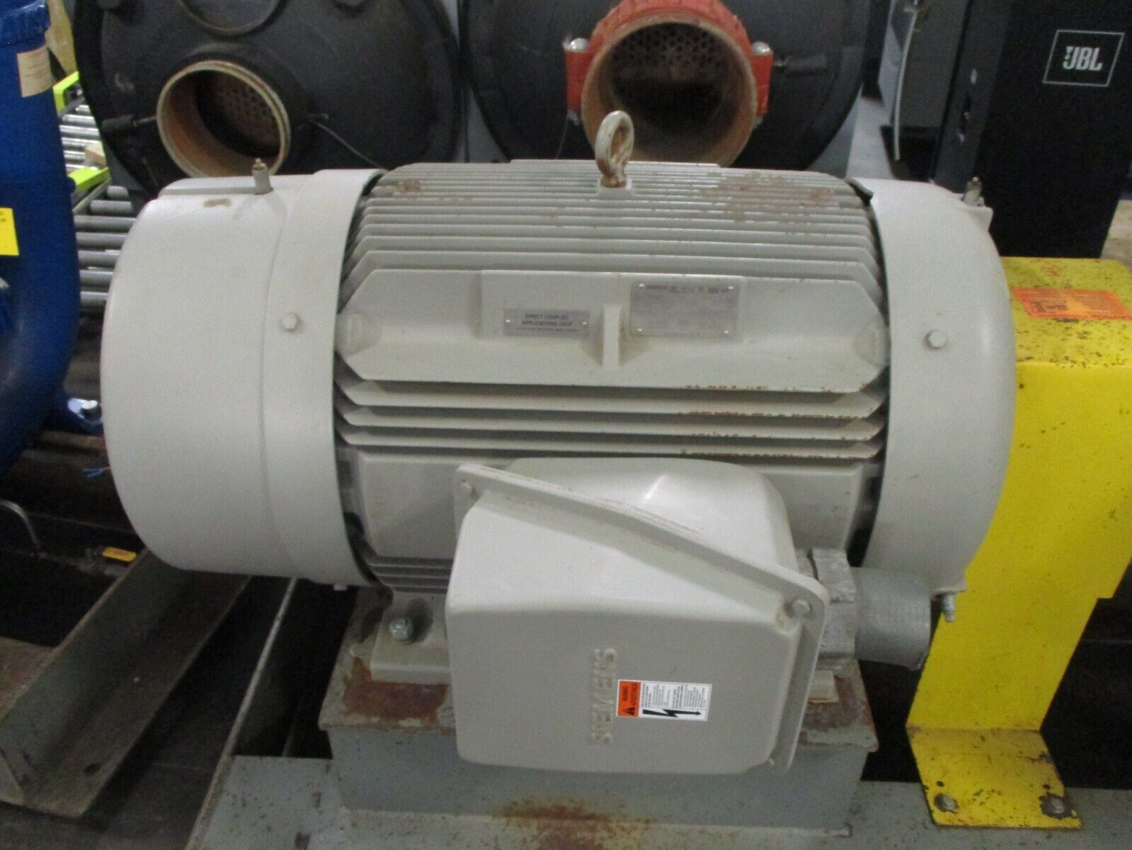 Gardner Denver Centrifugal Blower RGFFZ 200HP Motor 3600RPM 460V 447TS Frame