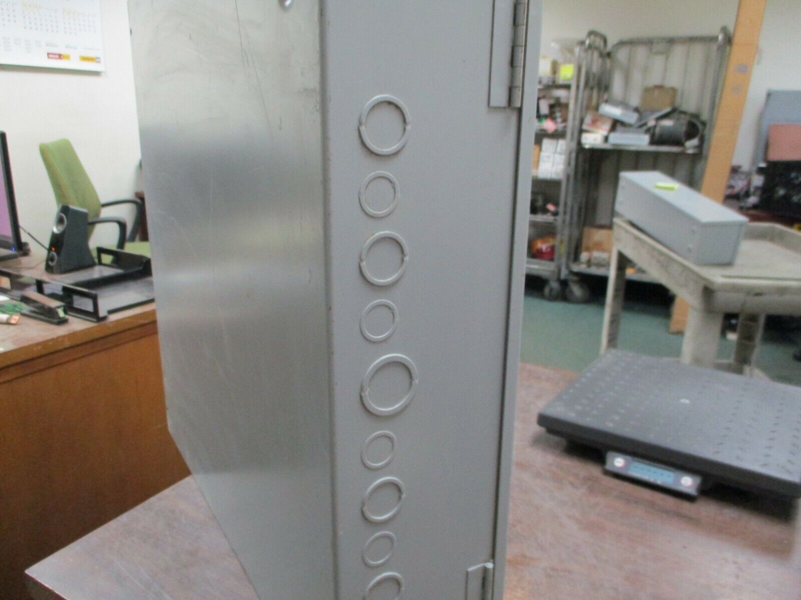 Hoffman Type 1 Enclosure A-HE24X24X6 Size:24x24x6" *Some Shelf Wear* New Surplus