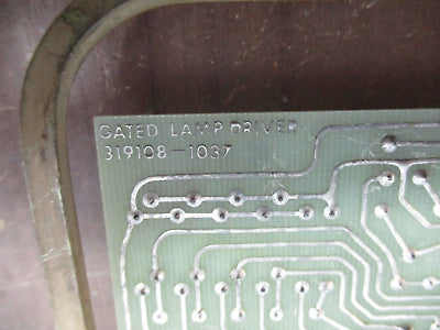 Diamond Power Gated Lamp Driver Module Assembly 319108-1037 Used