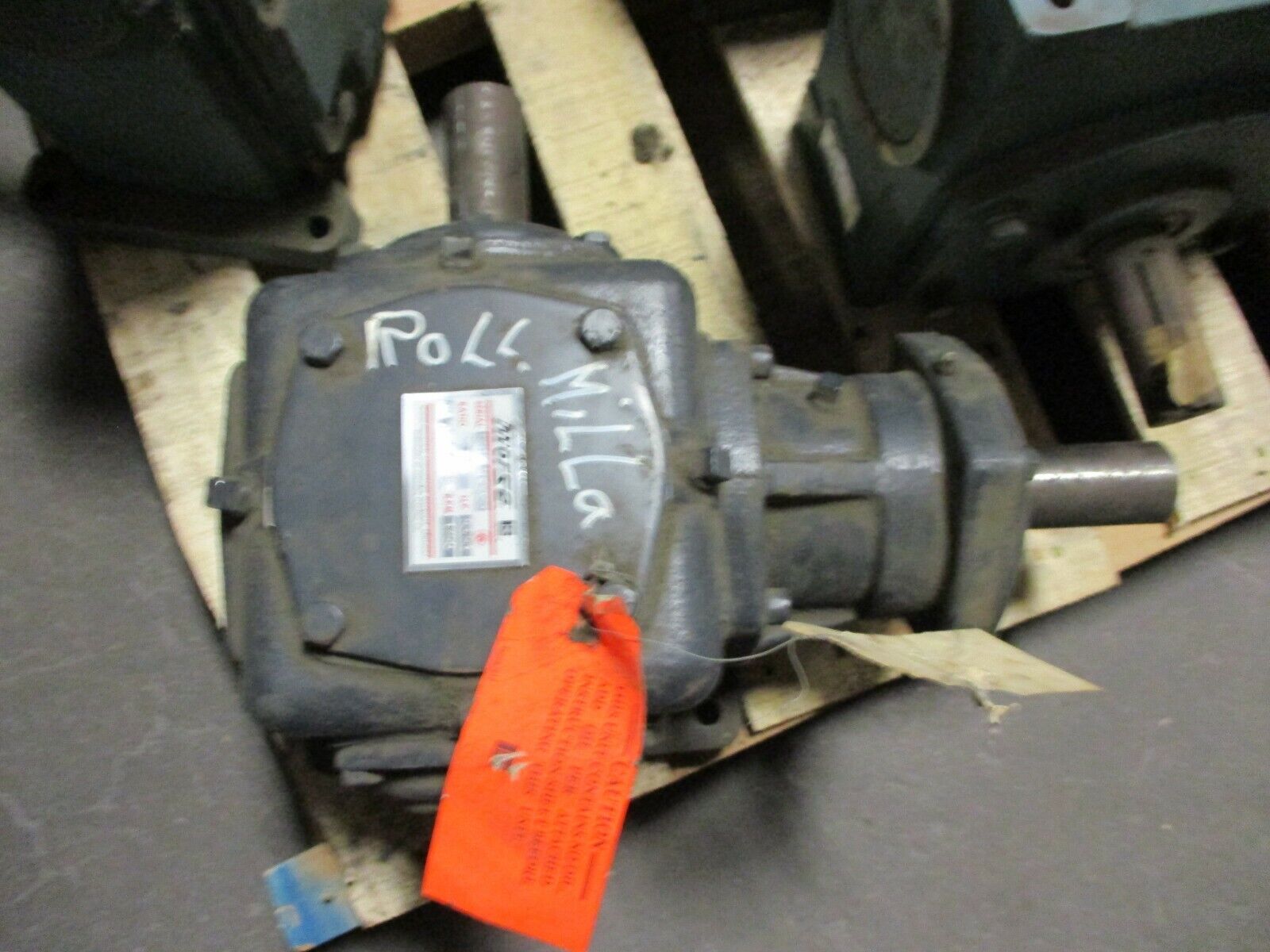 Morse Right Angle Gear SM 1-R5 AS340 Ratio 1:1 1750 RPM 53.53 HP Used