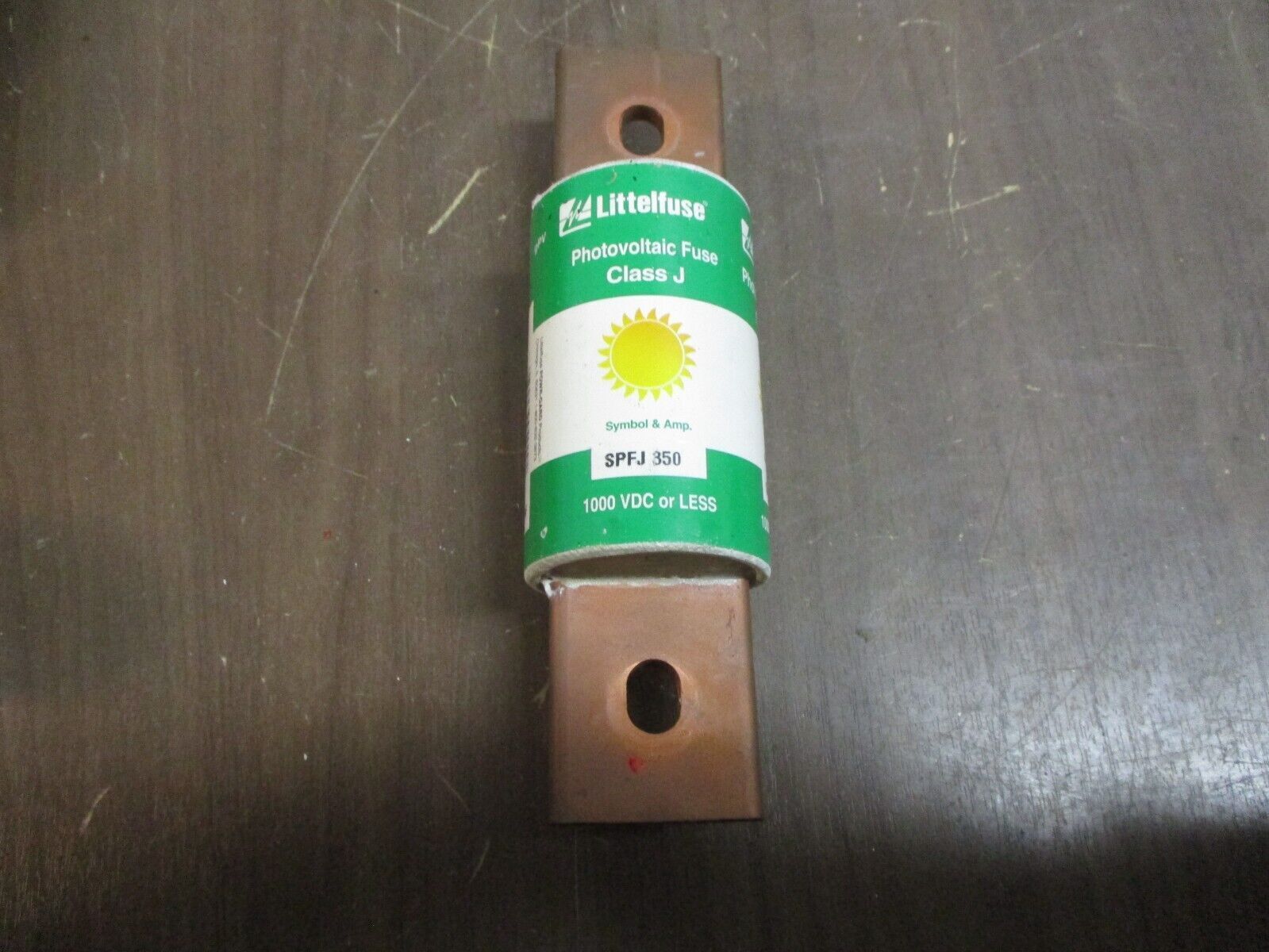 Littelfuse Photovoltaic Fuse SPFJ 350 350A 1000VDC Used