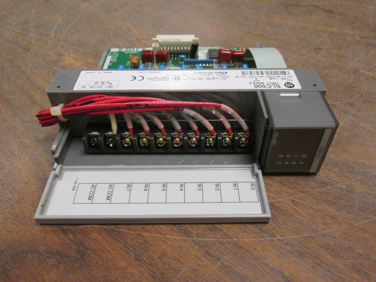 Allen-Bradley SLC 500 Input Module 1746-IA8 Ser A Used