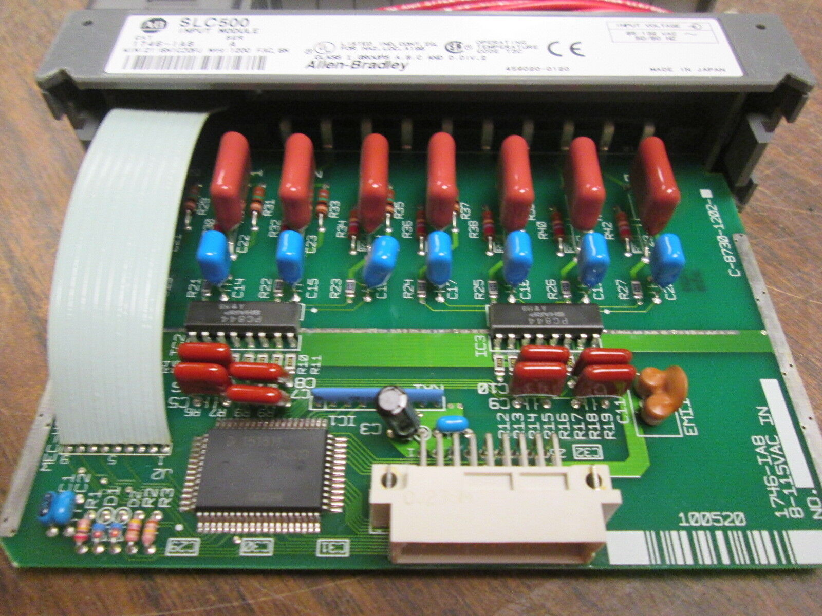 Allen-Bradley SLC 500 Input Module 1746-IA8 Ser A Used