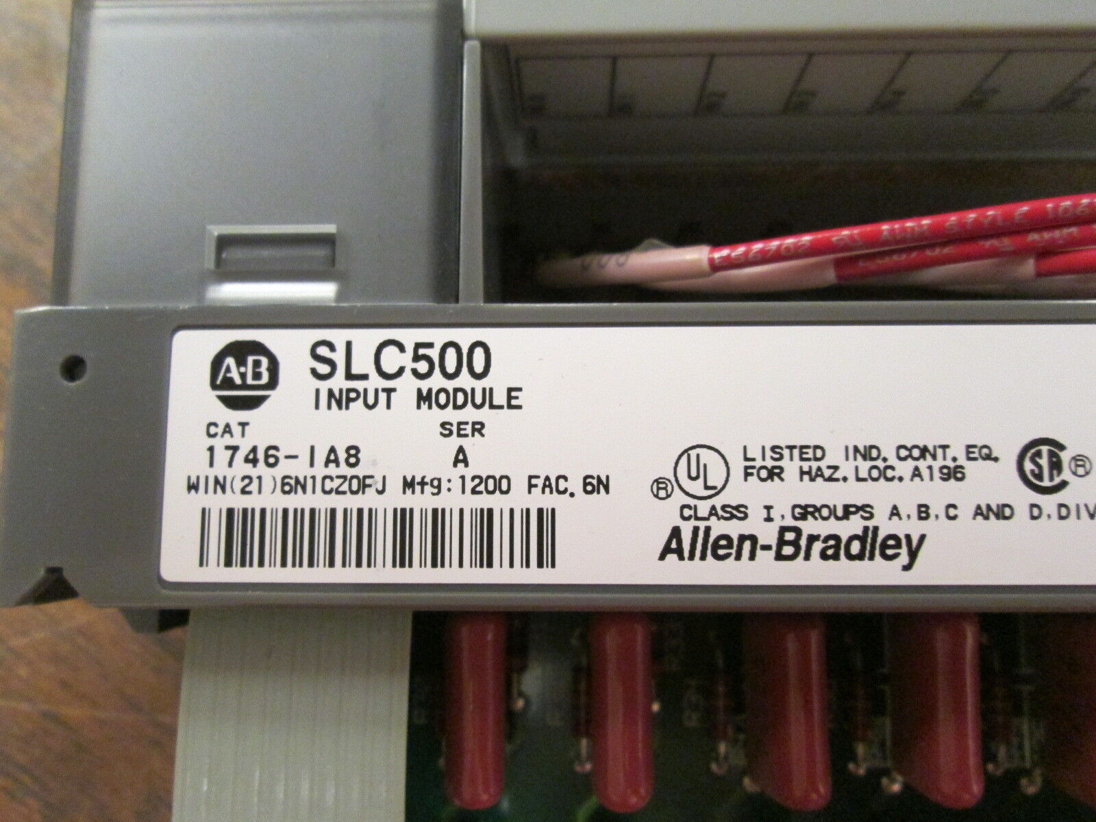 Allen-Bradley SLC 500 Input Module 1746-IA8 Ser A Used
