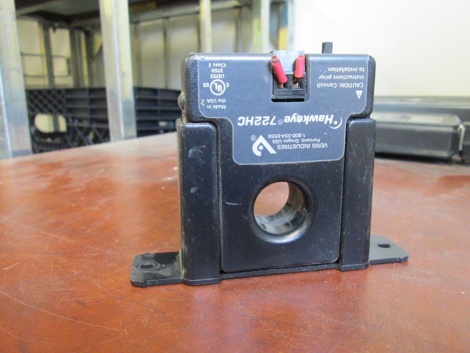 Hawkeye 722HC Current Sensor Z102948-OC 50-200A Range Used