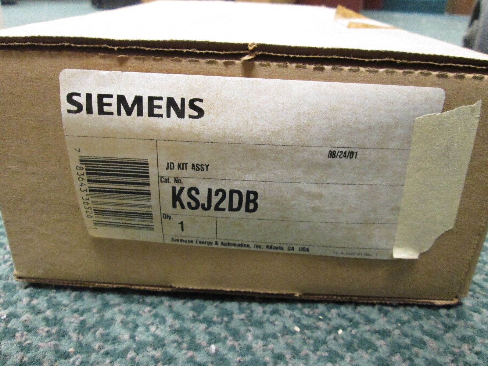 Siemens JP Kit Assy KSJ2DB New Surplus