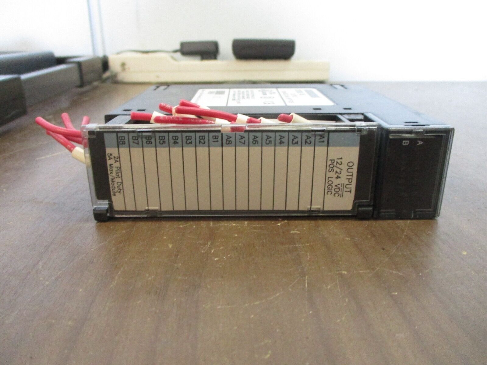 GE Fanuc Output Module IC693MDL740F 12/24VDC 0.5A 16PT. POS Used