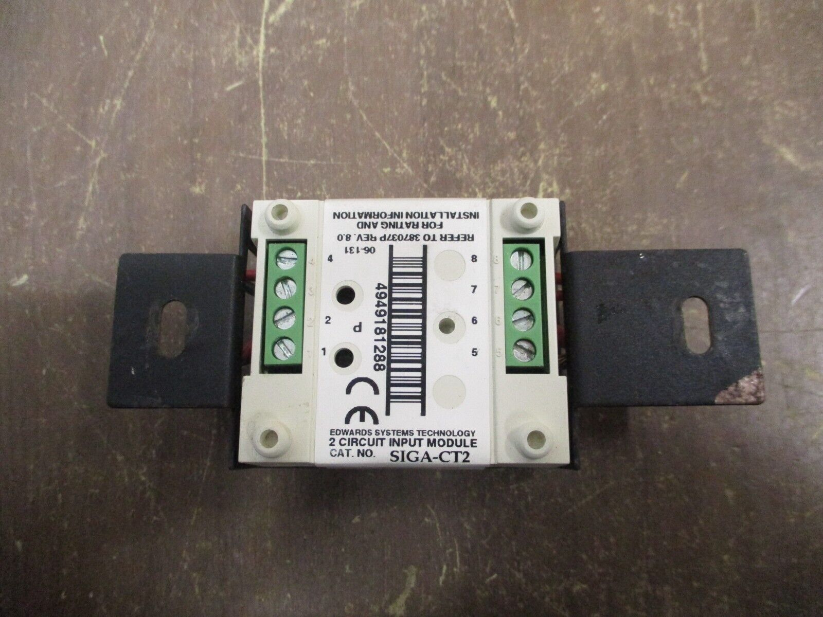 Edwards 2-Circuit Input Module SIGA-CT2 Used