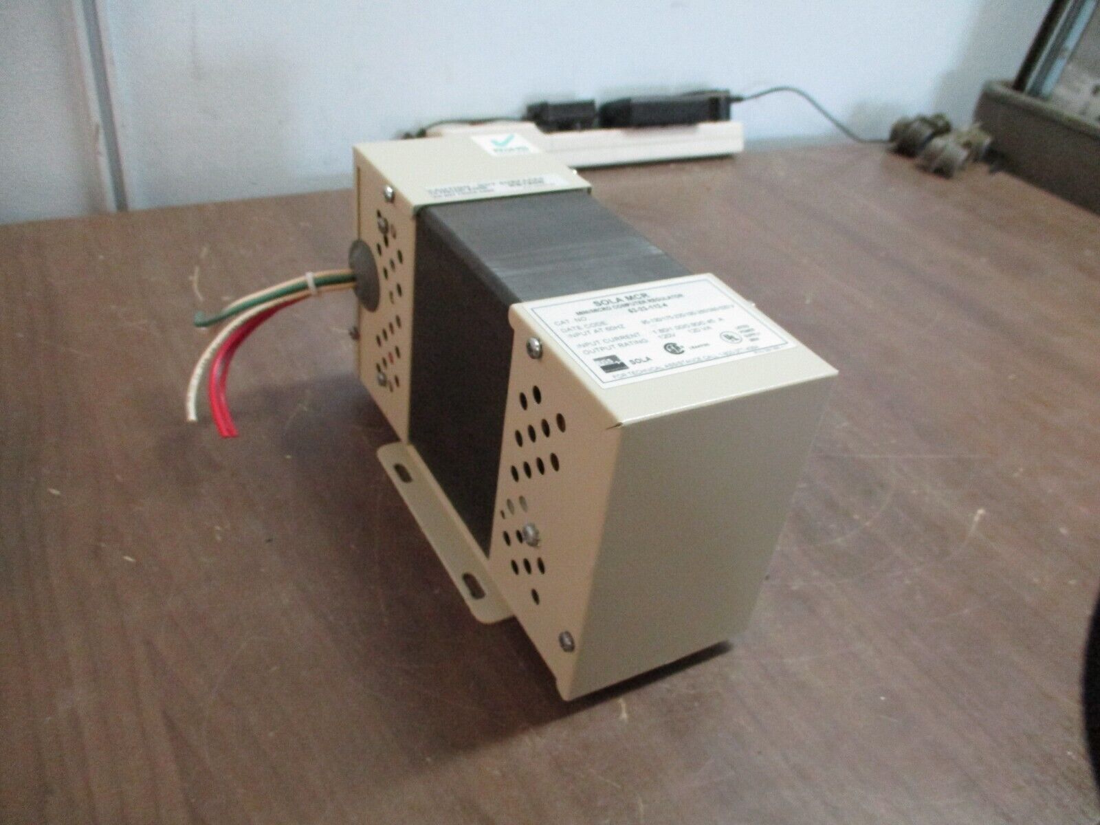 Sola MCR Mini/Micro Computer Regulator 63-23-112-4 120VA Used