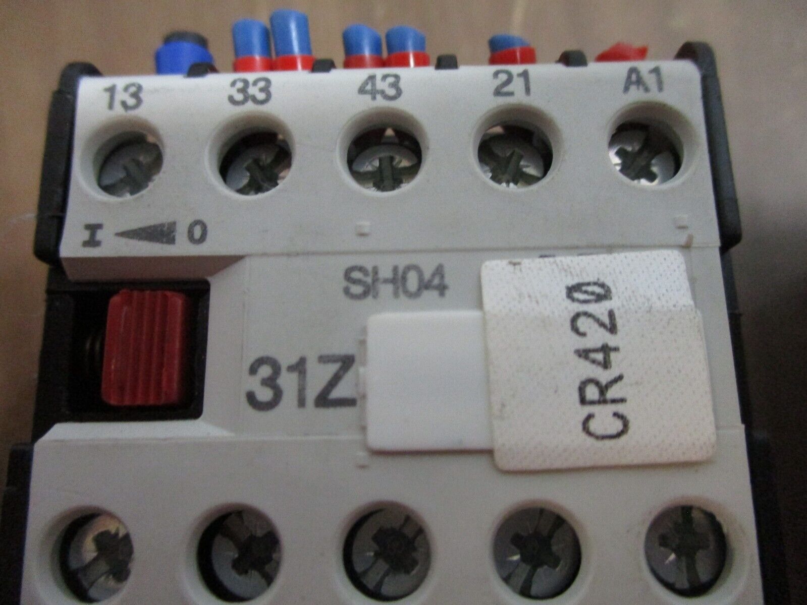 AEG Relay SH04 24VDC Coil 16A 600V *Lot of 3* Used