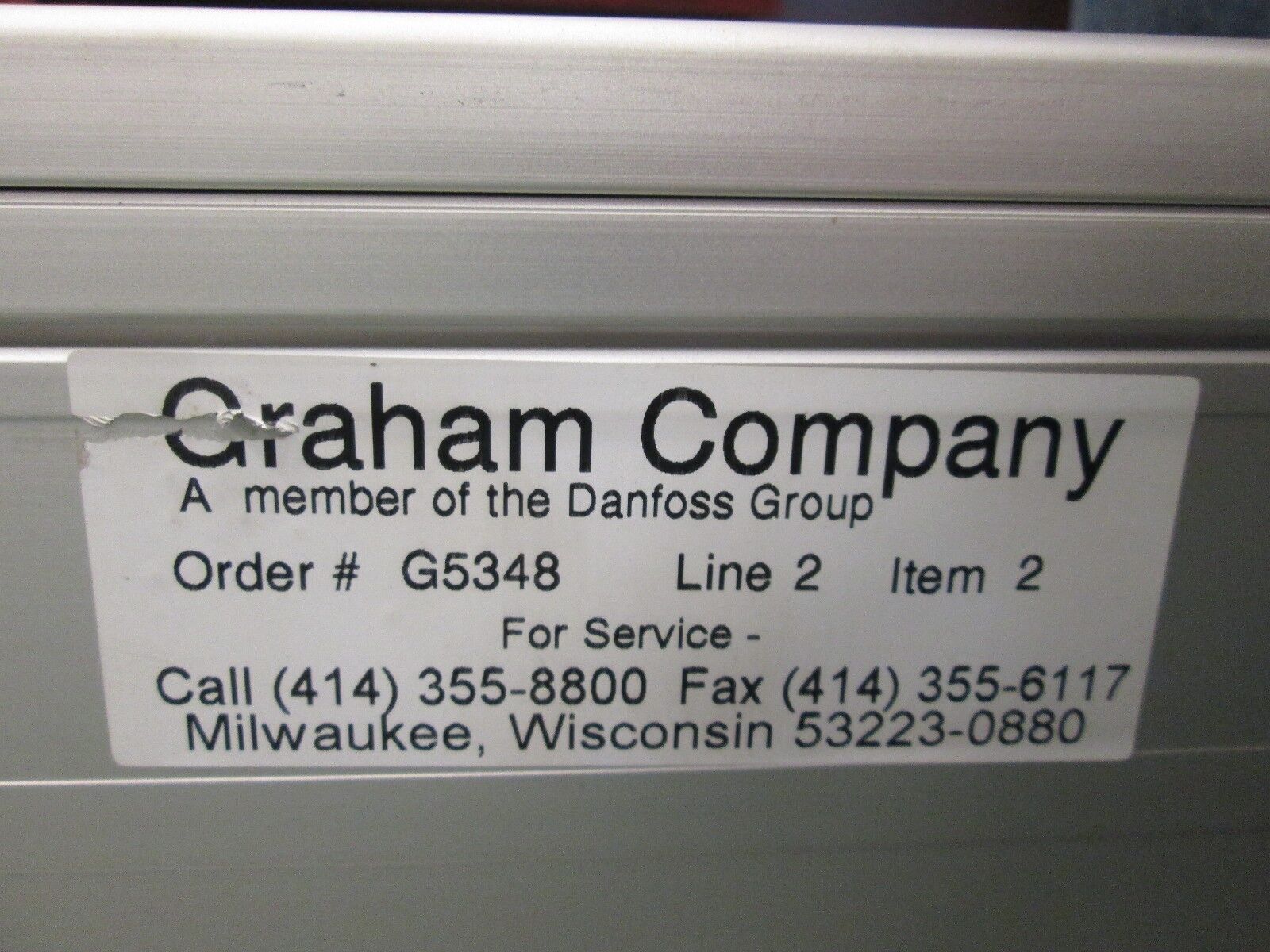 DanFoss VLT 3500 AC Drive 175H8860 5HP 460V Used