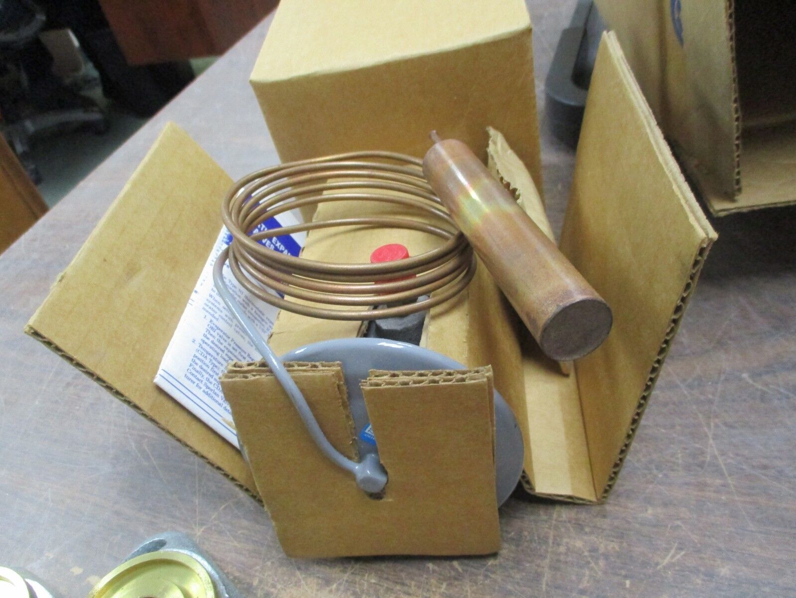 Sporlan Thermostatic Expansion Valve MVE-34-GA R-22 Inlet 7/8" New Surplus